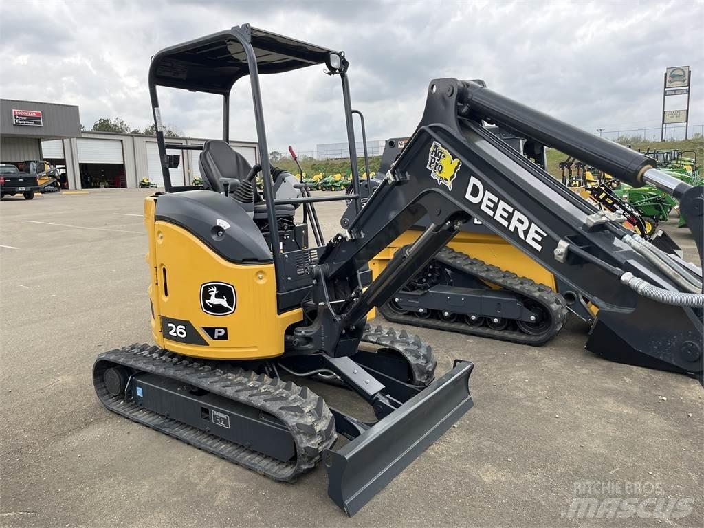 John Deere 26 P Mini kotrók < 7t