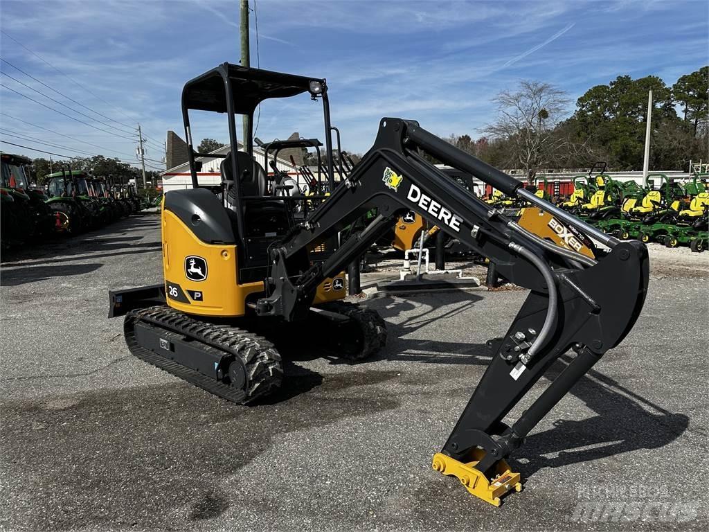 John Deere 26 P Mini kotrók < 7t