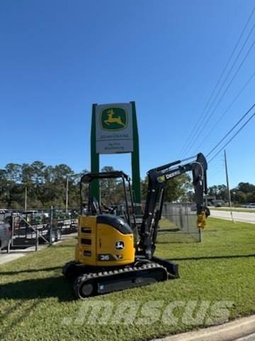 John Deere 26 P Mini kotrók < 7t