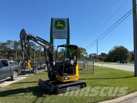 John Deere 26 P Mini kotrók < 7t