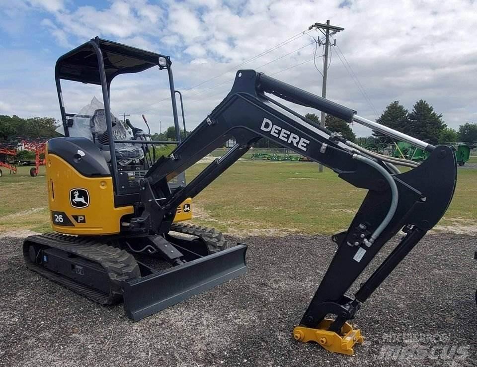 John Deere 26 P Mini kotrók < 7t