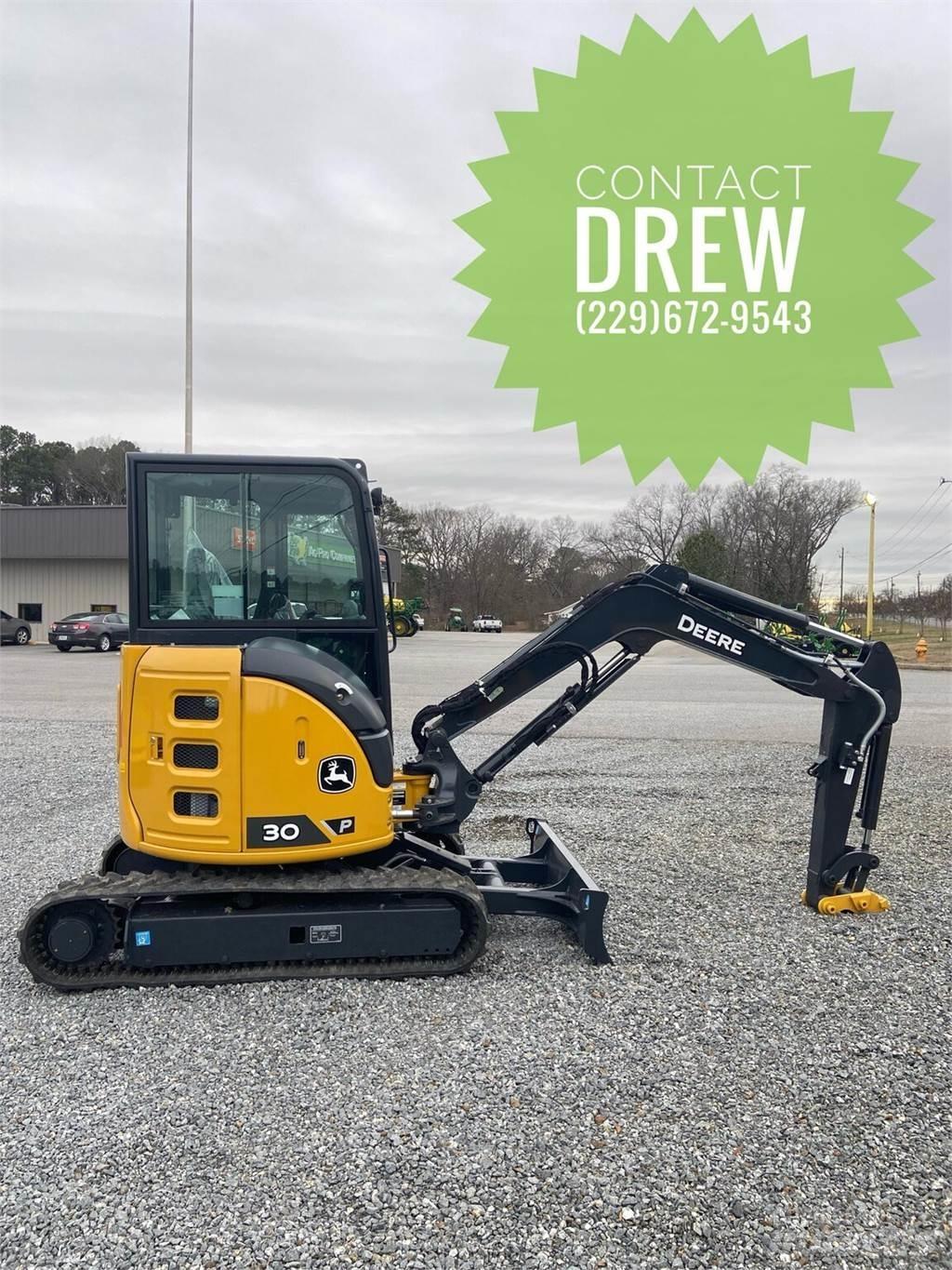 John Deere 30 P Mini kotrók < 7t