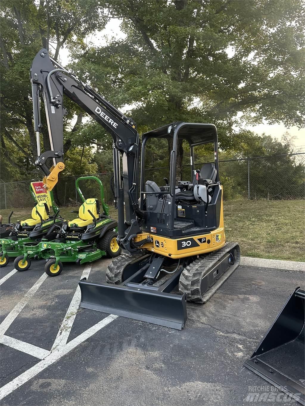 John Deere 30 P Mini kotrók < 7t