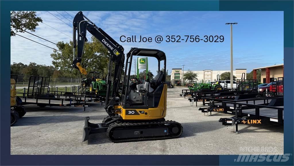 John Deere 30 P Mini kotrók < 7t