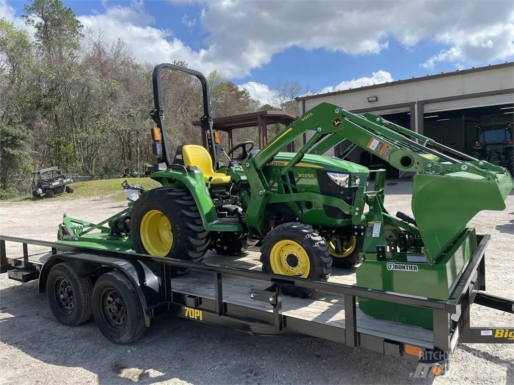 John Deere 3025E Kompakt traktorok