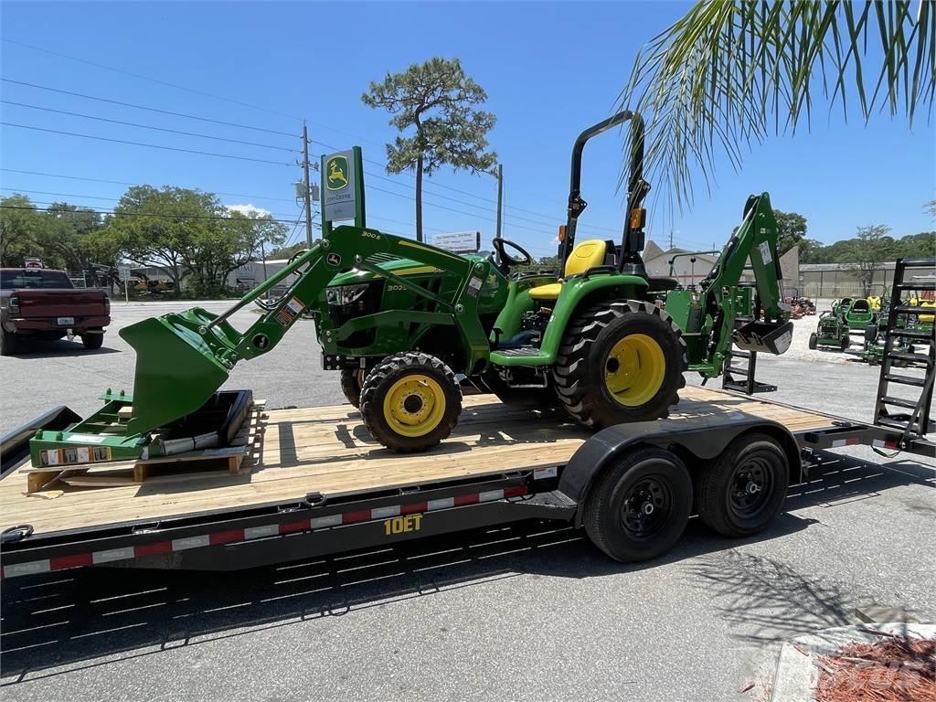 John Deere 3025E Kompakt traktorok