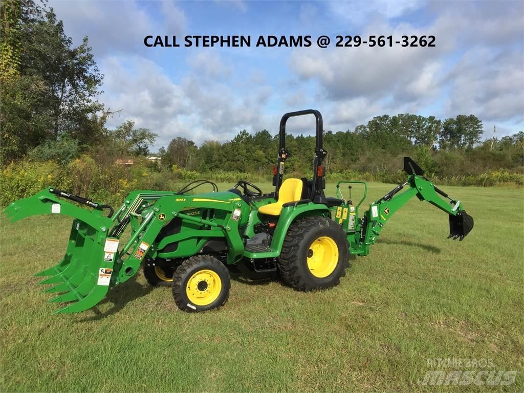 John Deere 3025E Kompakt traktorok