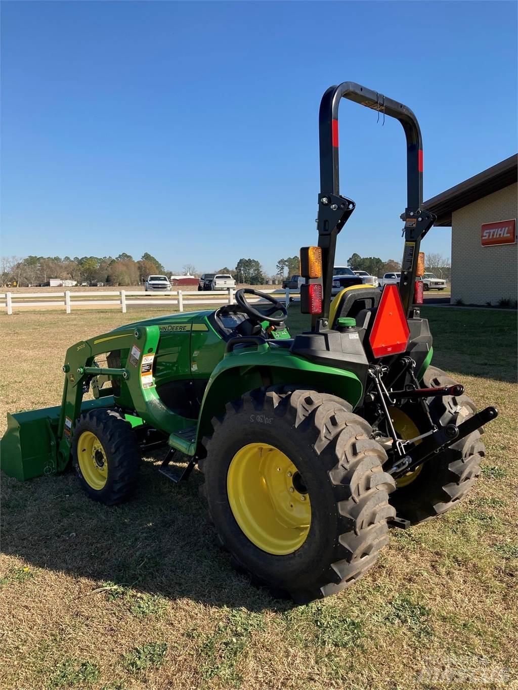 John Deere 3025E Kompakt traktorok