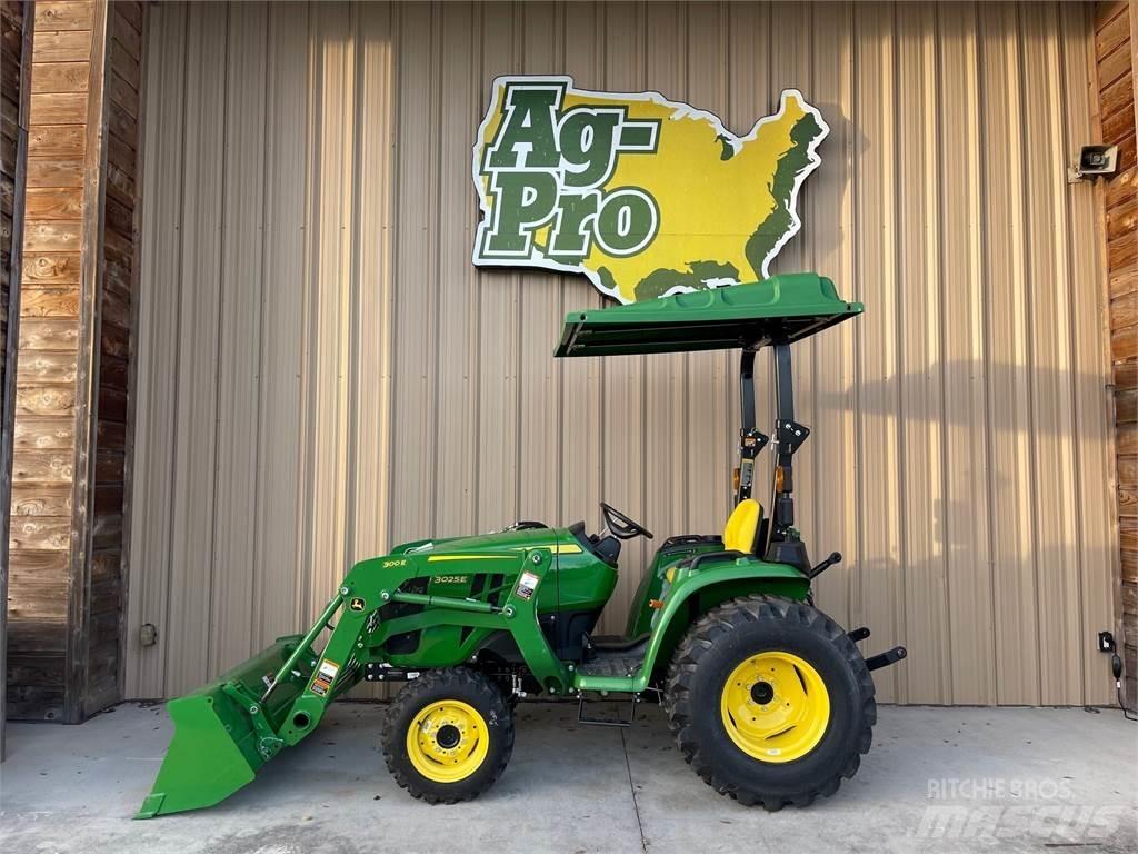 John Deere 3025E Kompakt traktorok