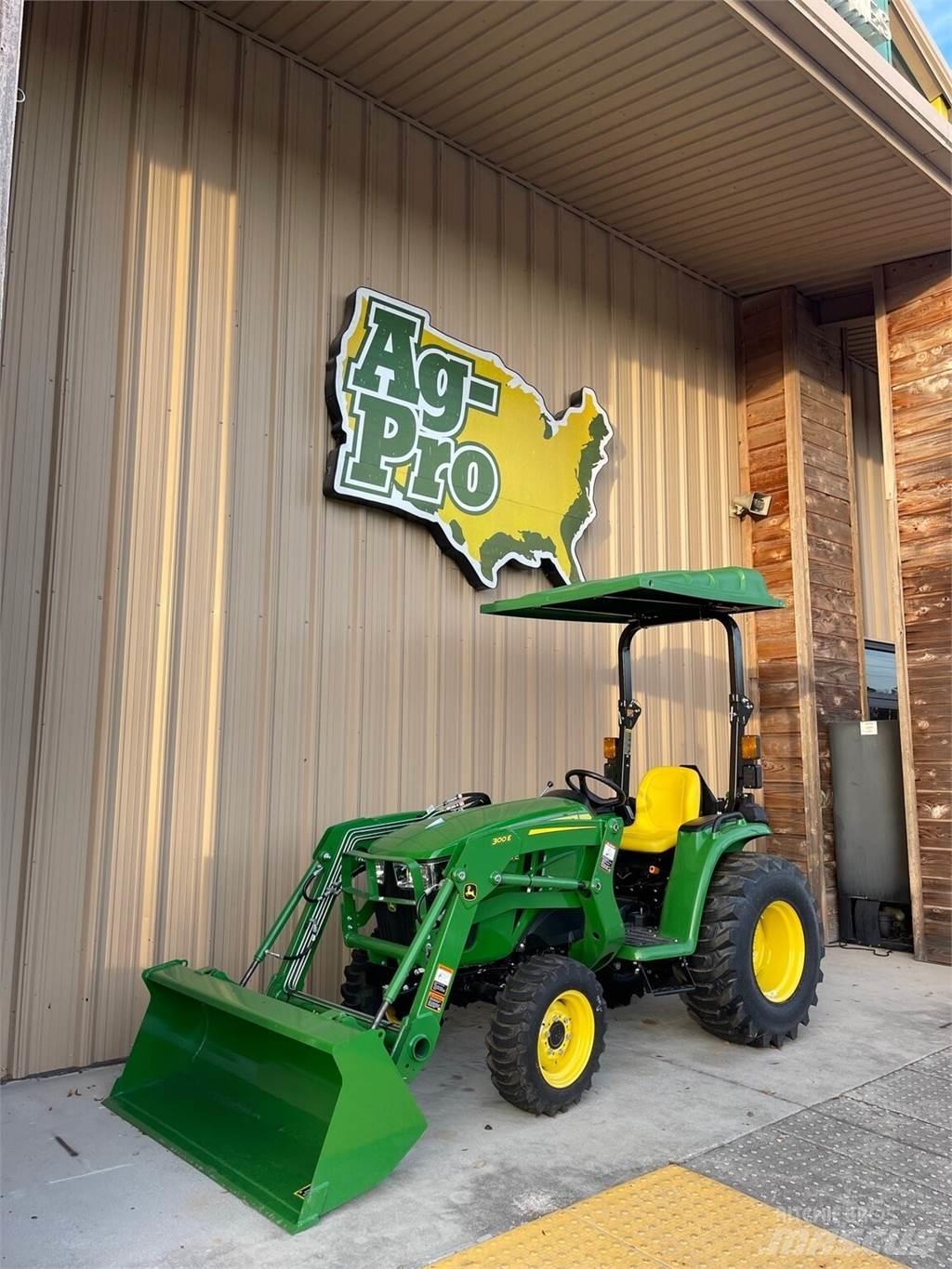 John Deere 3025E Kompakt traktorok