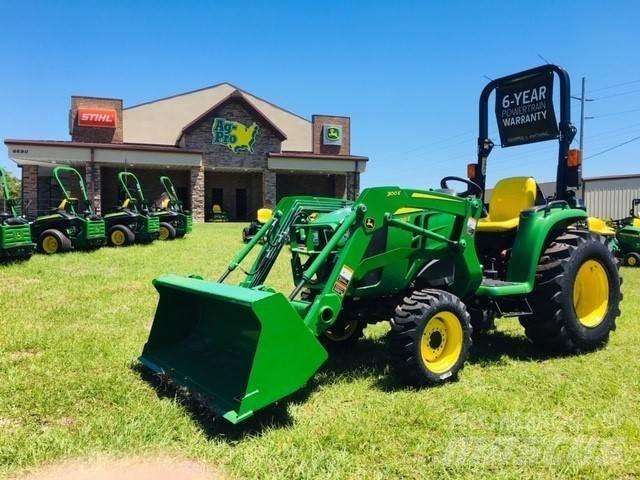 John Deere 3038E Kompakt traktorok