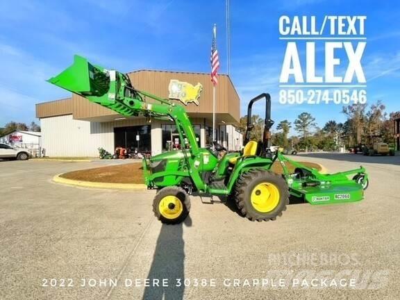 John Deere 3038E Kompakt traktorok