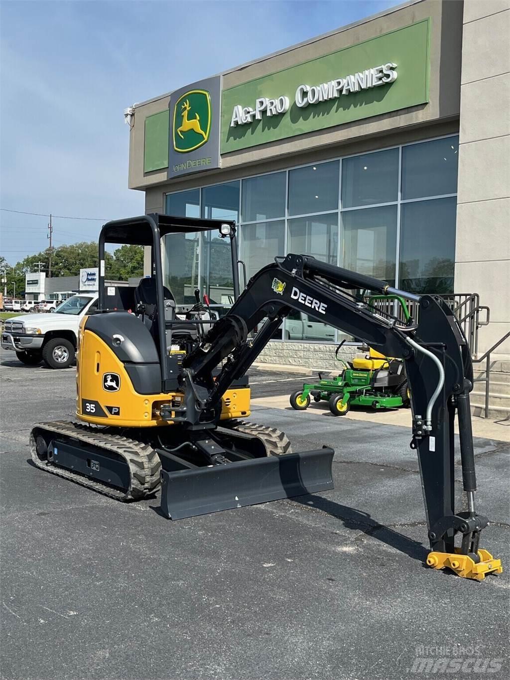 John Deere 35 P Mini kotrók < 7t