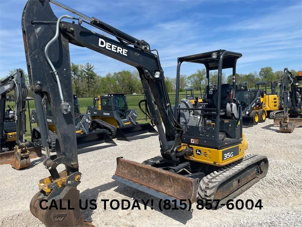 John Deere 35G Mini kotrók < 7t