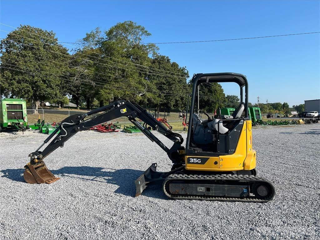 John Deere 35G Mini kotrók < 7t