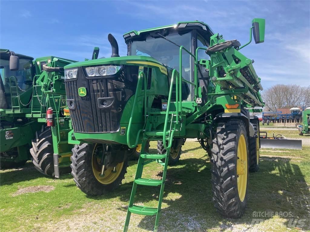 John Deere 410R Vontatott trágyaszórók