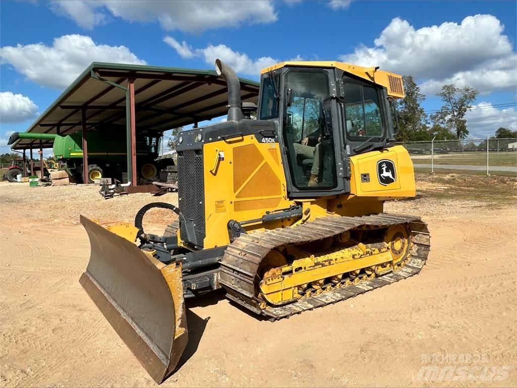 John Deere 450K lánctalpas dózerek