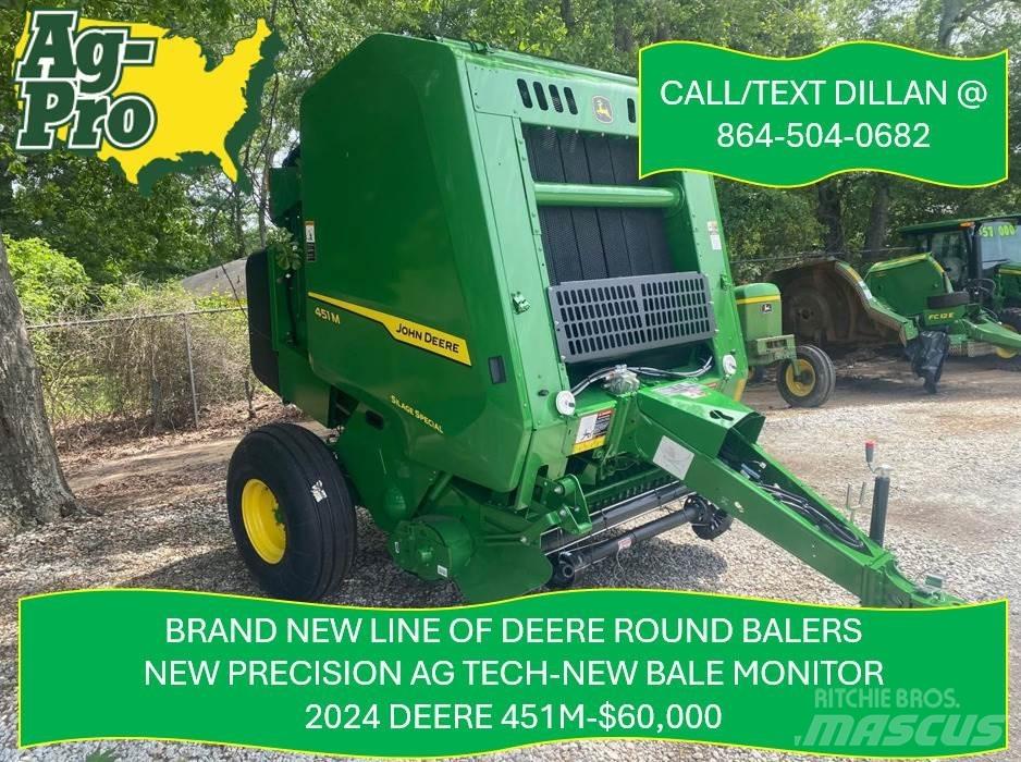 John Deere 451M Körbálázók