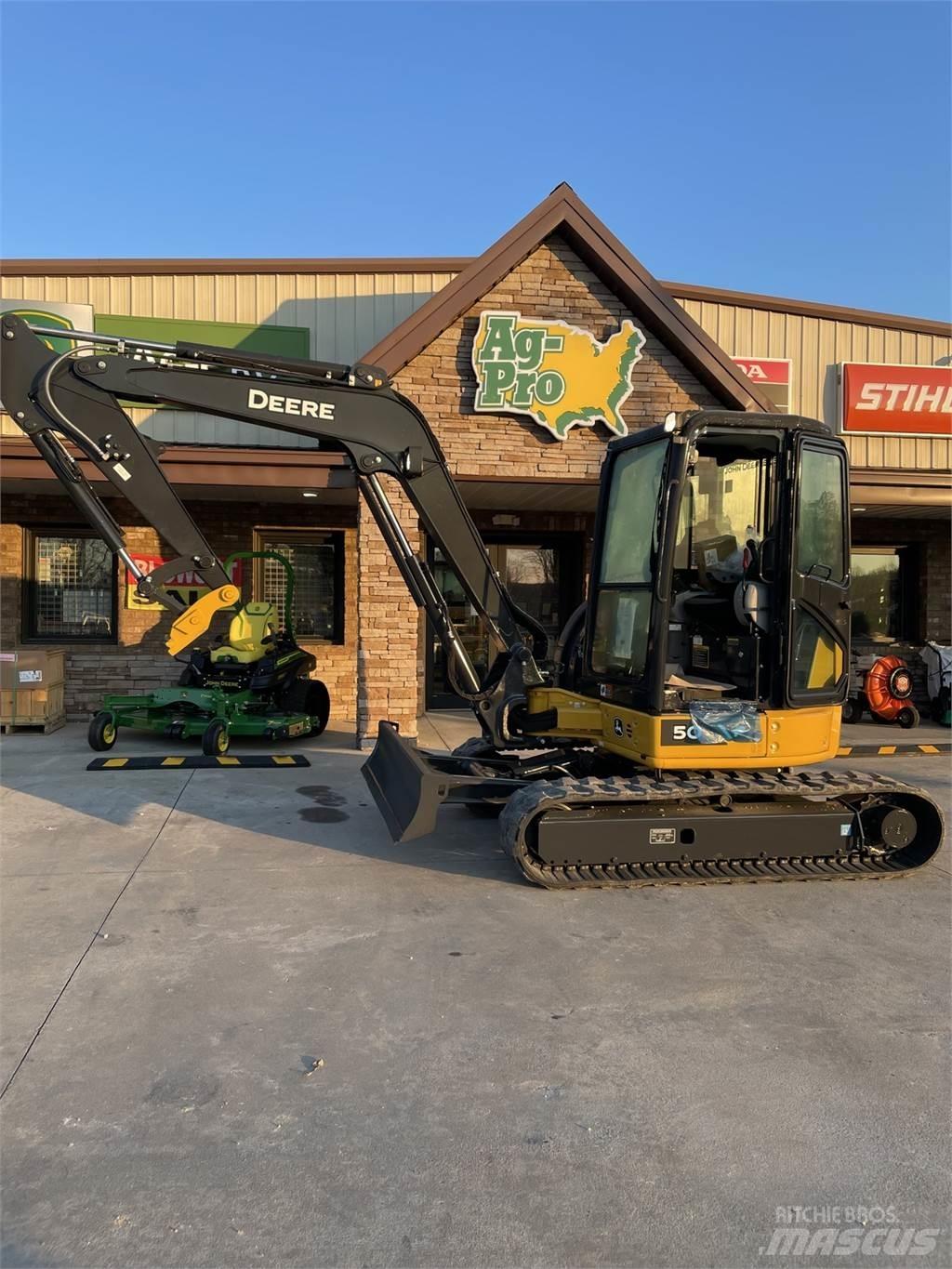 John Deere 50 P Mini kotrók < 7t
