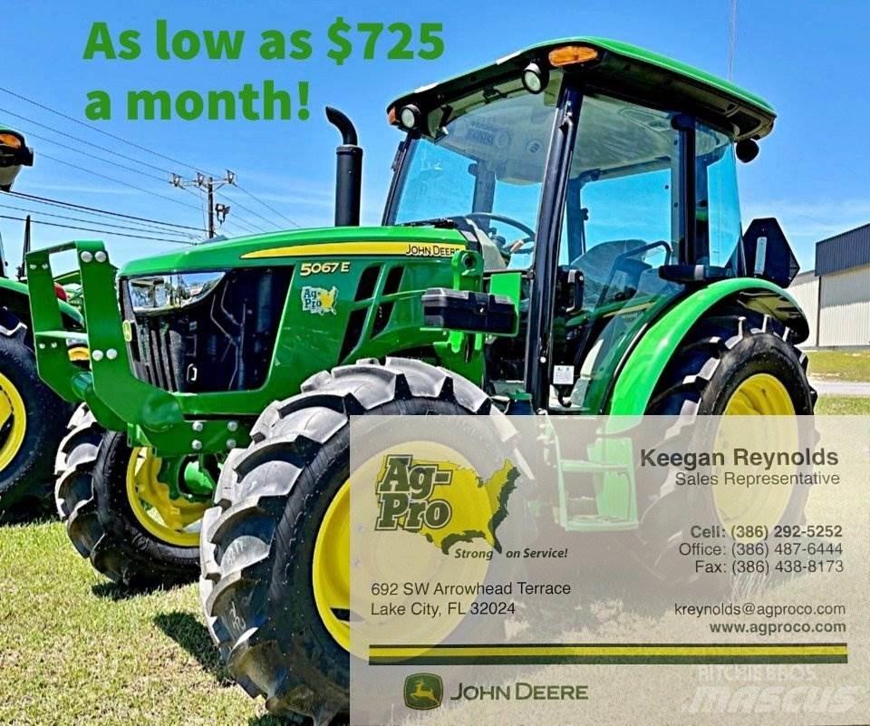 John Deere 5067E Traktorok