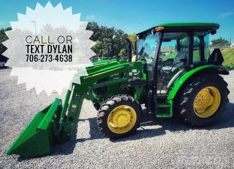 John Deere 5075E Traktorok