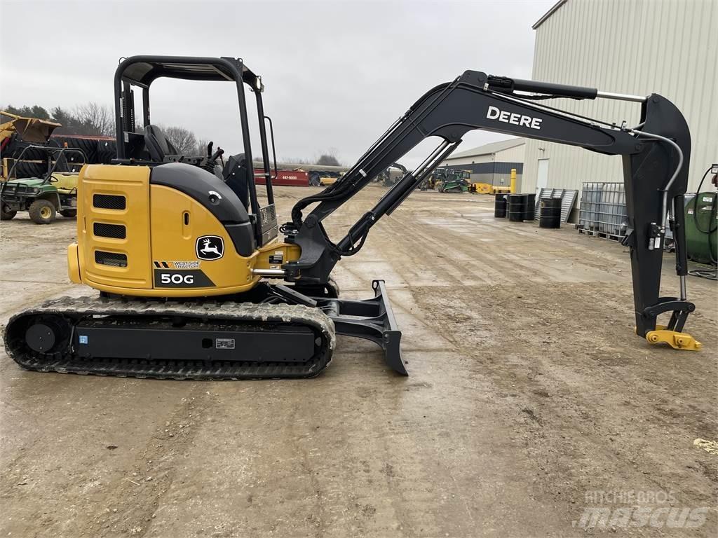 John Deere 50G Mini kotrók < 7t