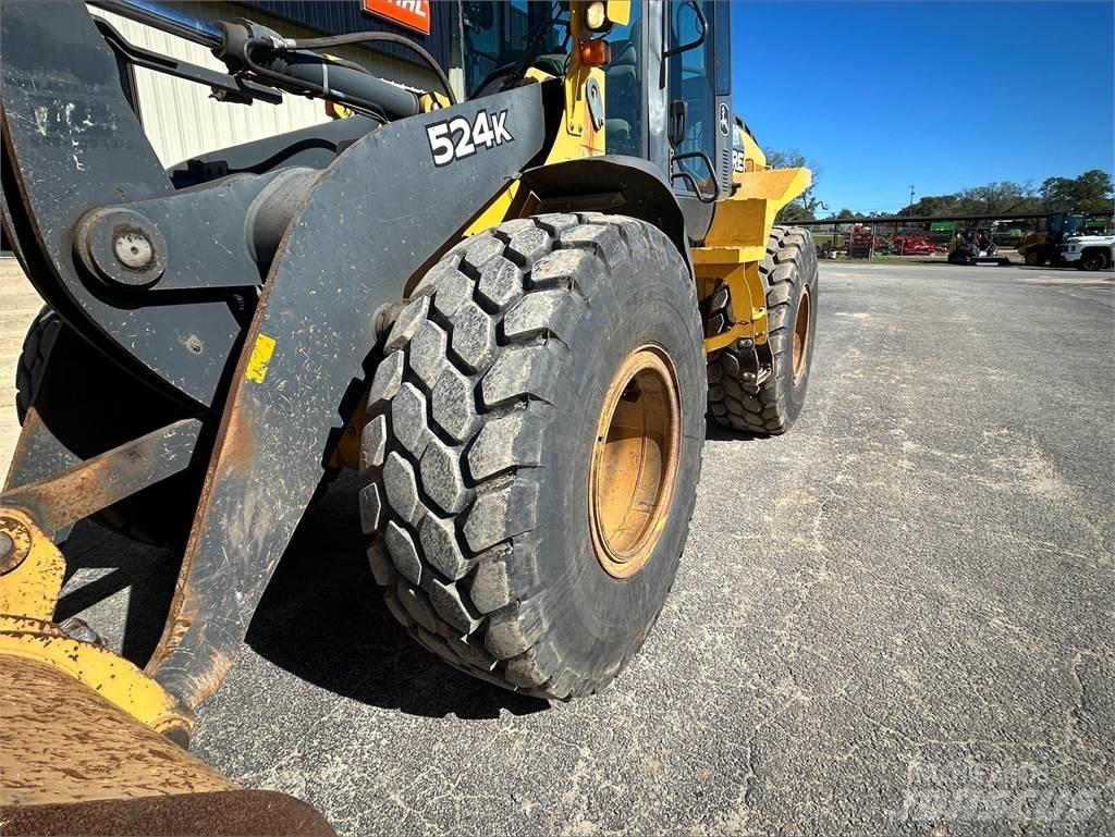 John Deere 524K Gumikerekes homlokrakodók