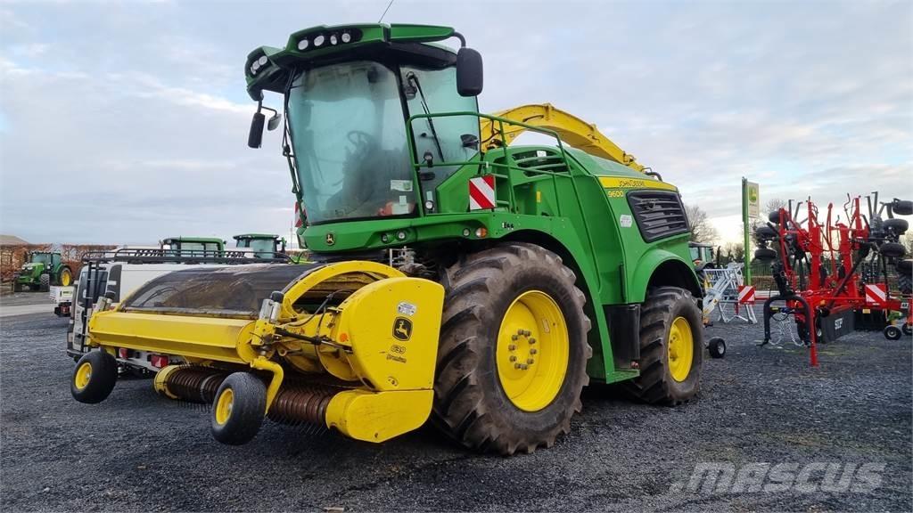 John Deere 9600 Szecskázók