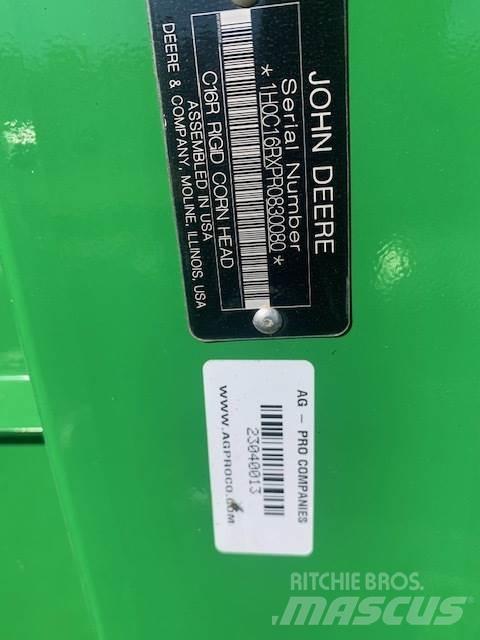 John Deere C16R Kombájn tartozékok