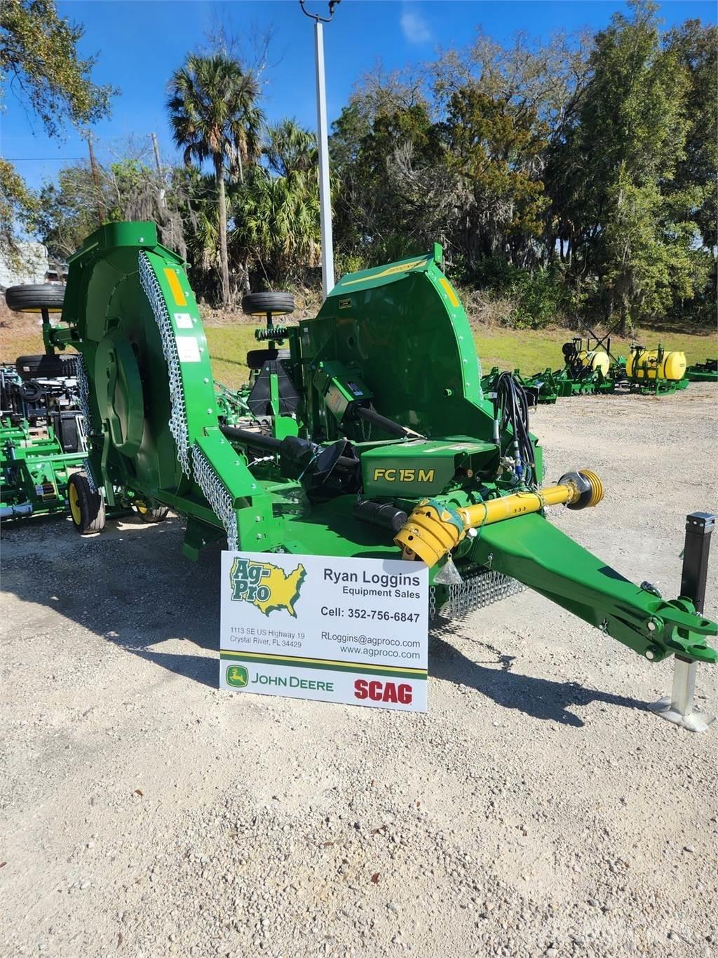 John Deere FC15M Bála aprító, vágó, csomagoló