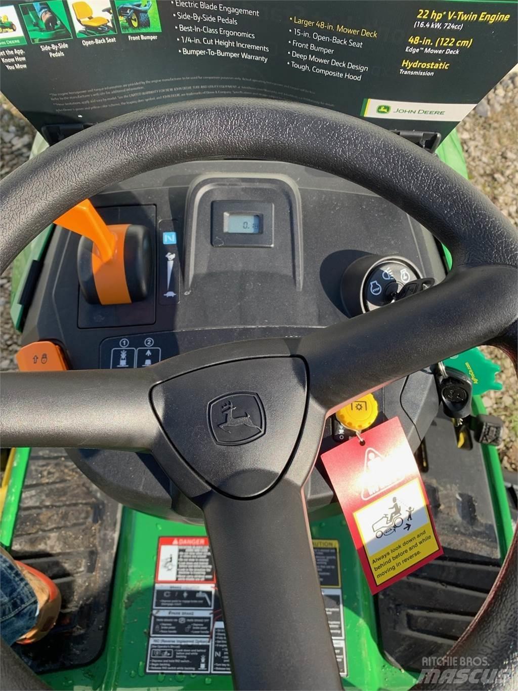 John Deere S140 Ráülős fűnyírók