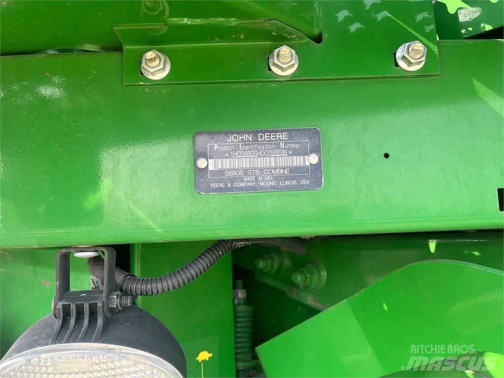 John Deere S680 Kombájnok