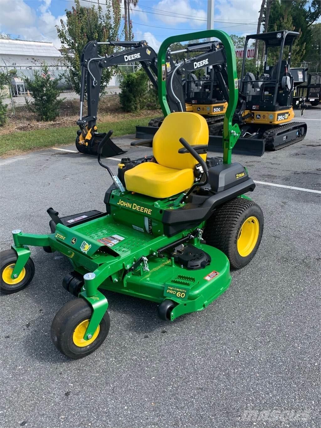 John Deere Z735E Nulla fordulósugarú fűnyírók