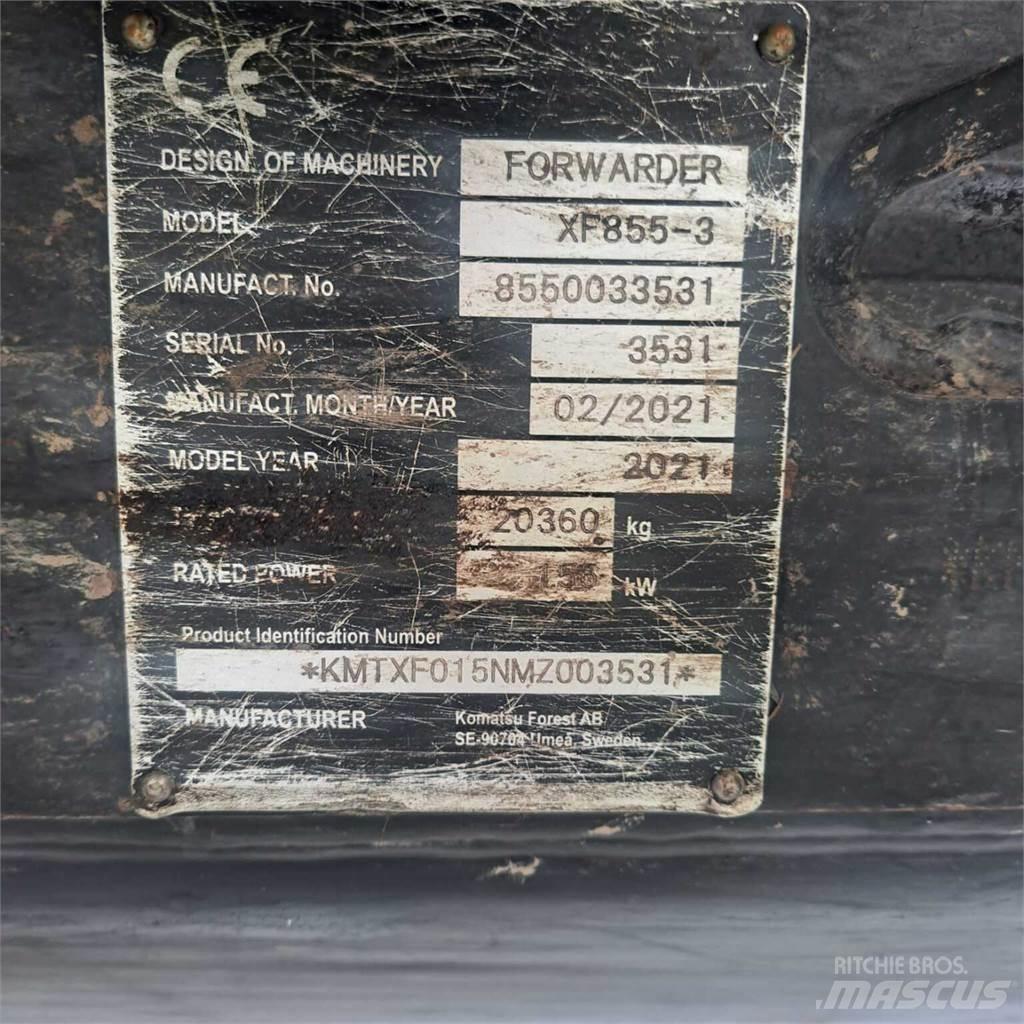 Komatsu 855 Kihordók