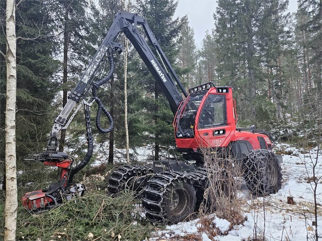 Komatsu 901 Betakarítók