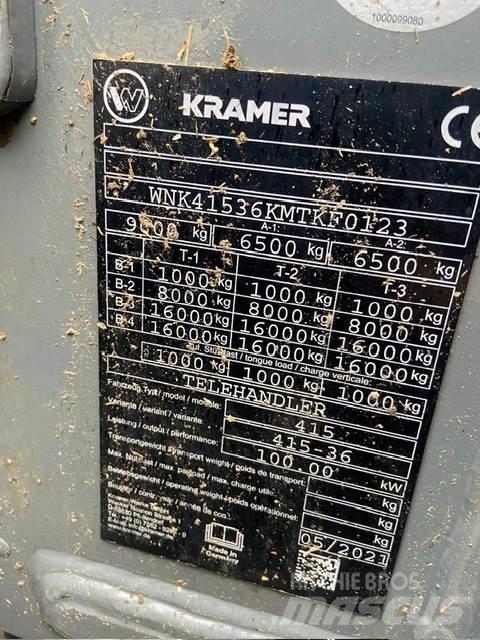 Kramer KT357 Teleszkópos mezőgazdasági rakodók