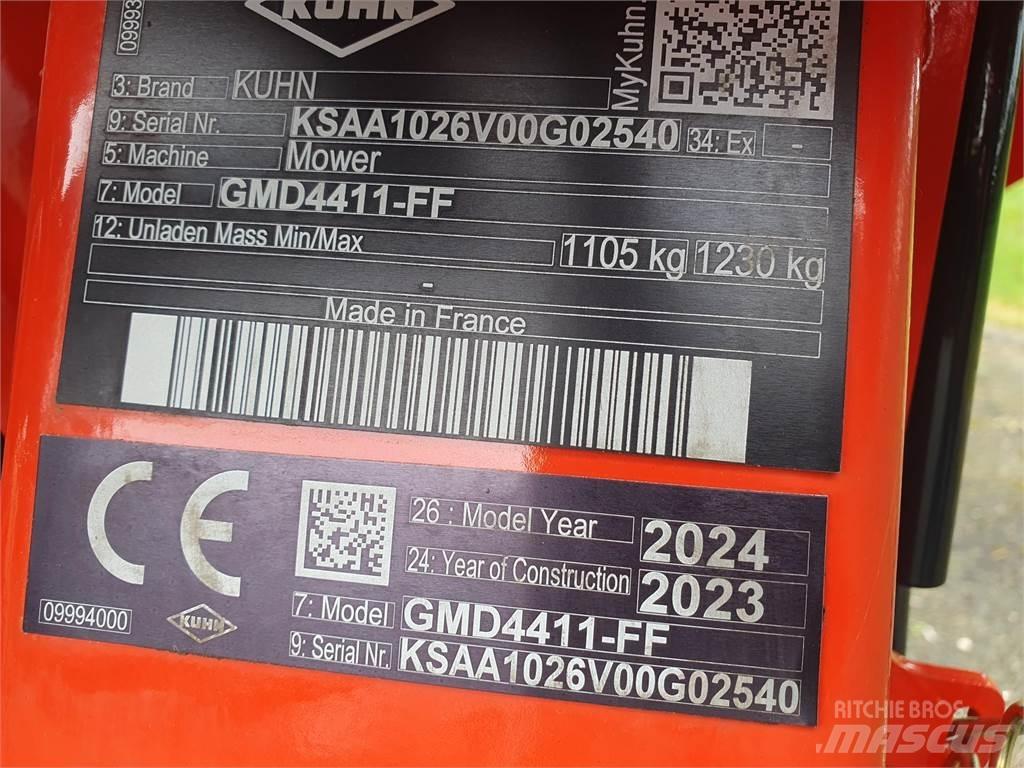Kuhn GMD 4411 Öntöző Kaszák