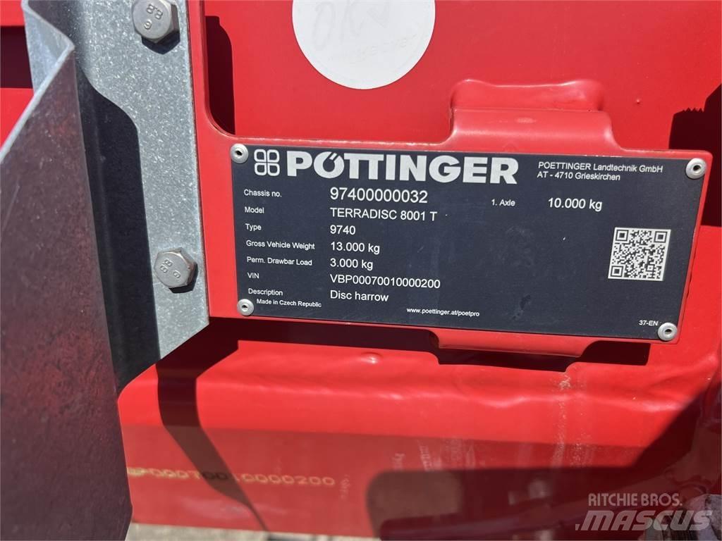 Pöttinger 8001t Tárcsás boronák