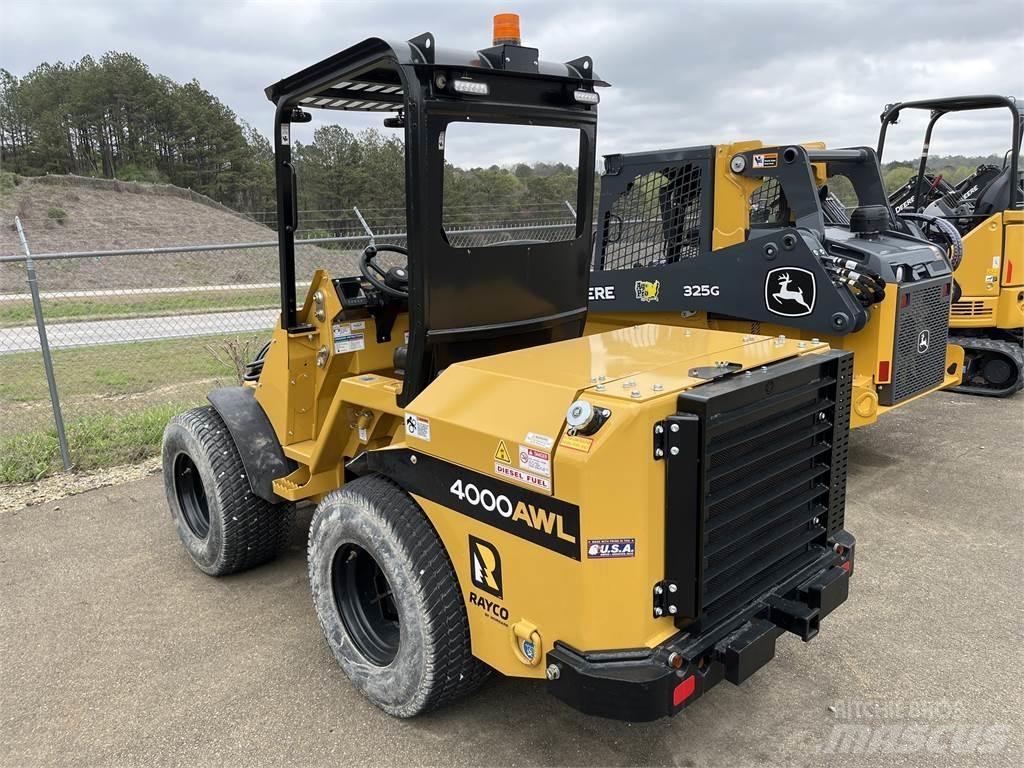 Rayco 4000AWL Gumikerekes homlokrakodók