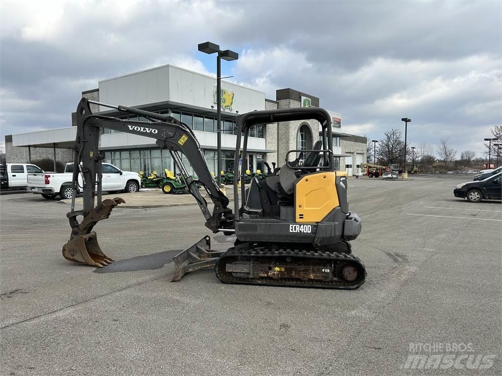 Volvo ECR40D Mini kotrók < 7t