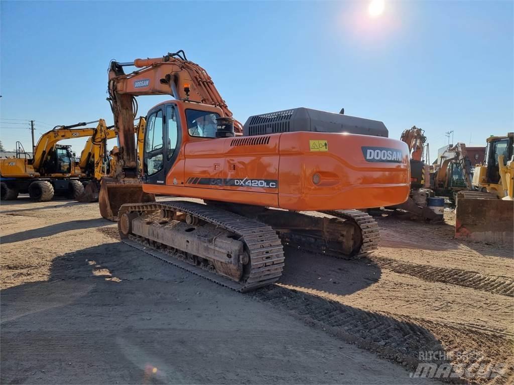 Doosan DX420LC Lánctalpas kotrók