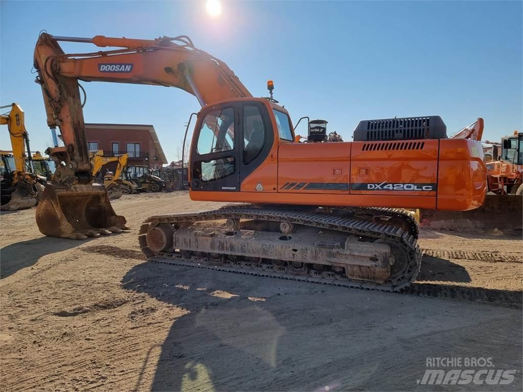 Doosan DX420LC Lánctalpas kotrók