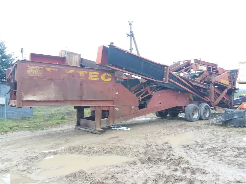 Extec screener Mobil szűrők