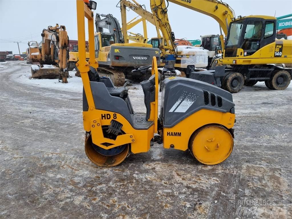 Hamm HD8CW Ikerdobos hengerek
