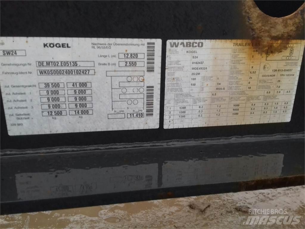 Kita SW24 Konténerkeret / Konténeremelő félpótkocsik