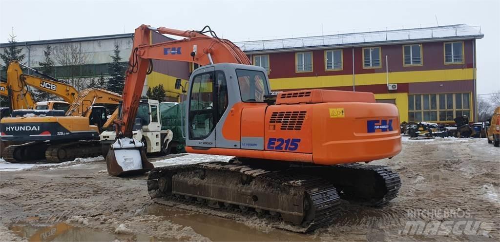 Kobelco E215LC Lánctalpas kotrók