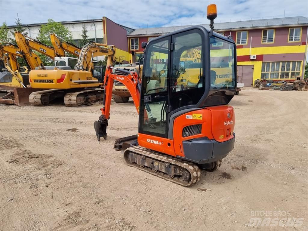 Kubota KX 018-4 Mini kotrók < 7t