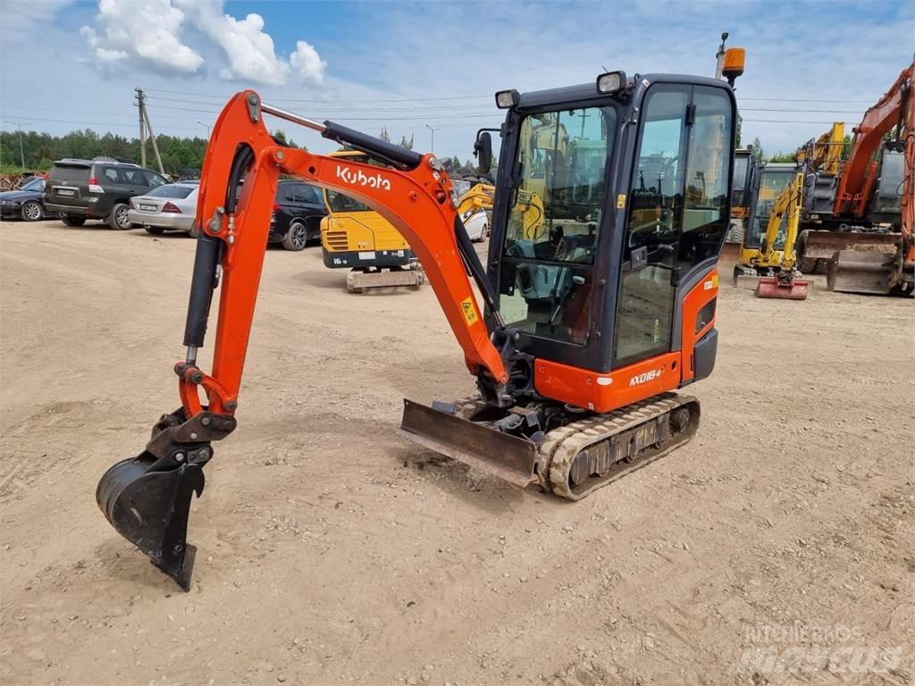 Kubota KX 018-4 Mini kotrók < 7t
