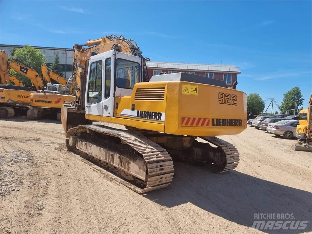 Liebherr R922 HDSL Lánctalpas kotrók