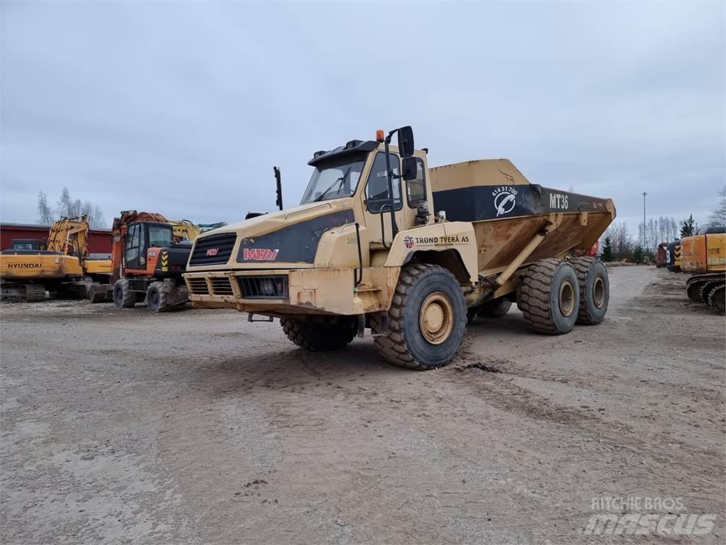 Moxy MT36 series II Csuklósdömperek